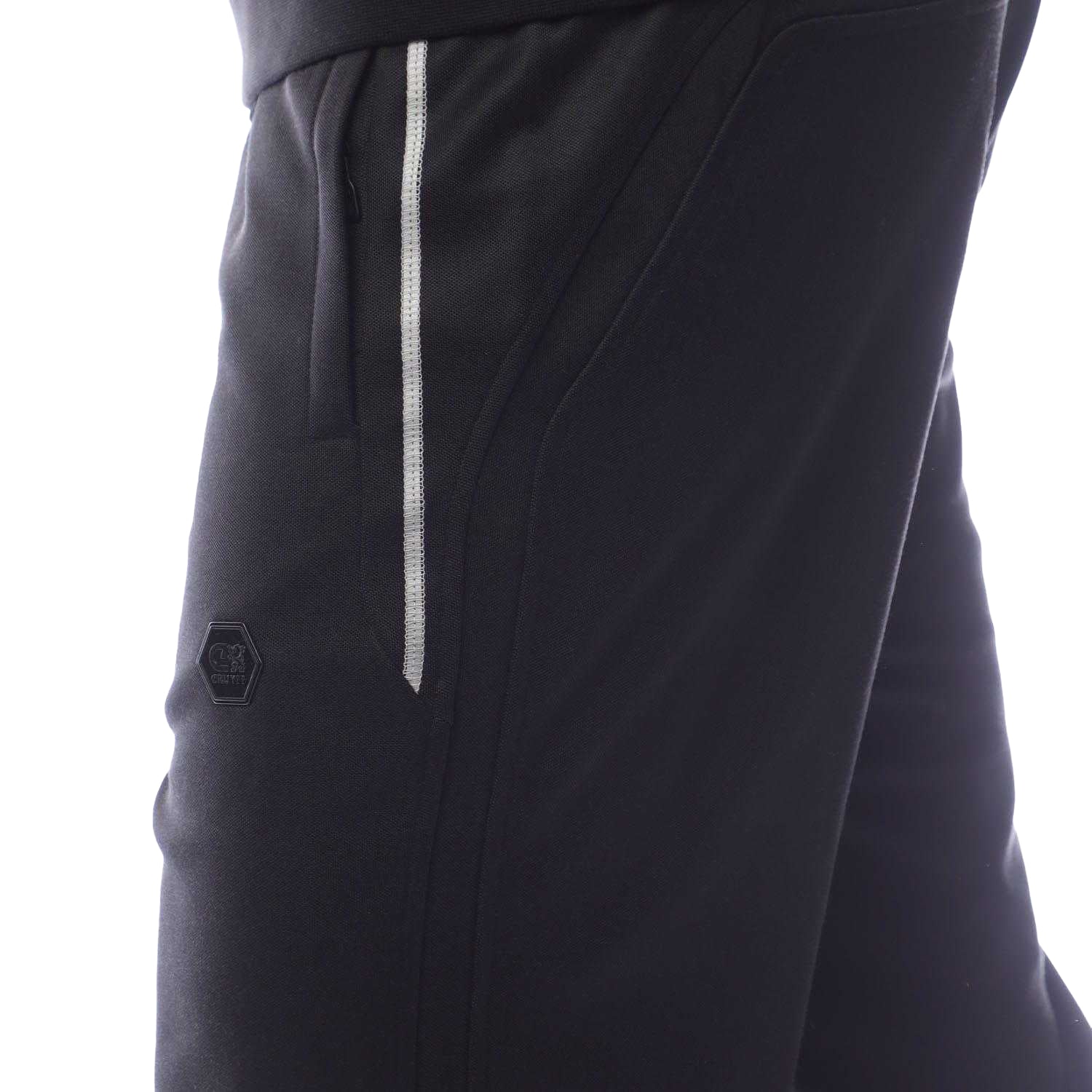 Black - Side - Cruyff Mens Obsidian Jogging Bottoms
