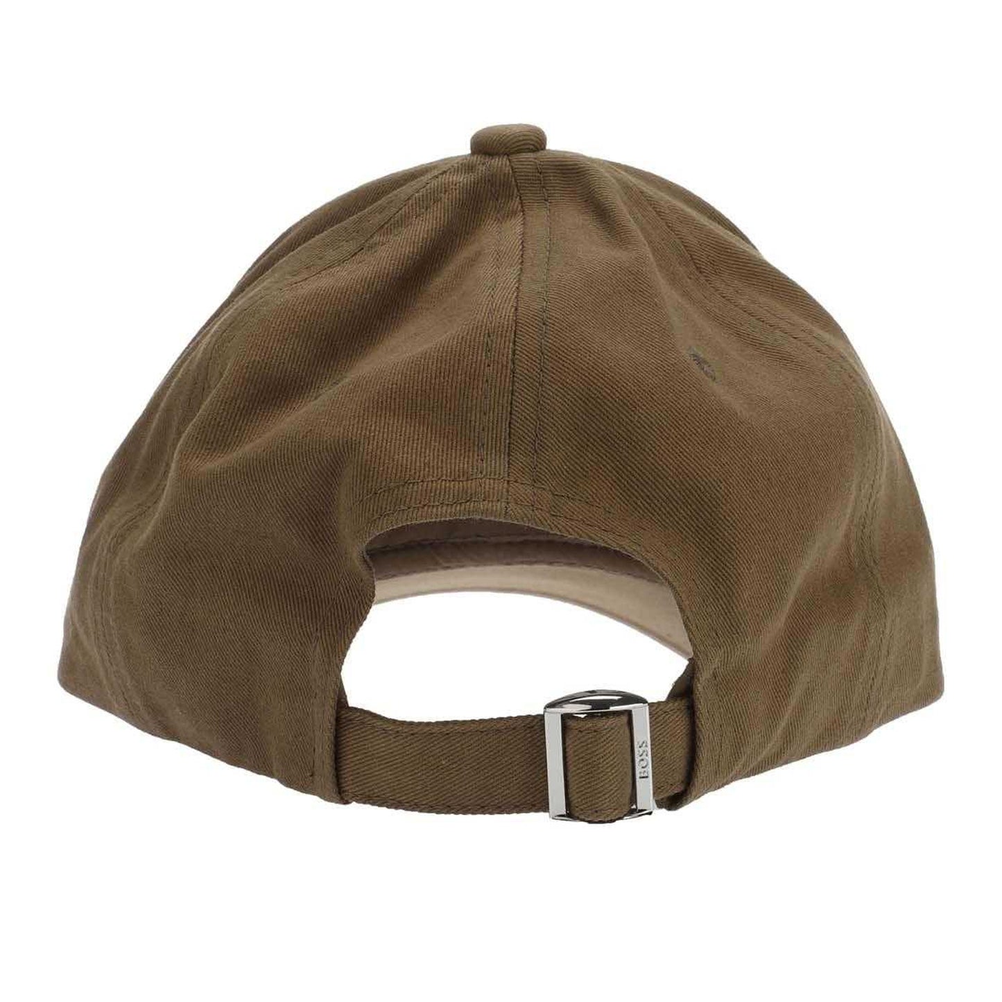 Brown - Back - Boss Ari Embroidered Logo Baseball Cap