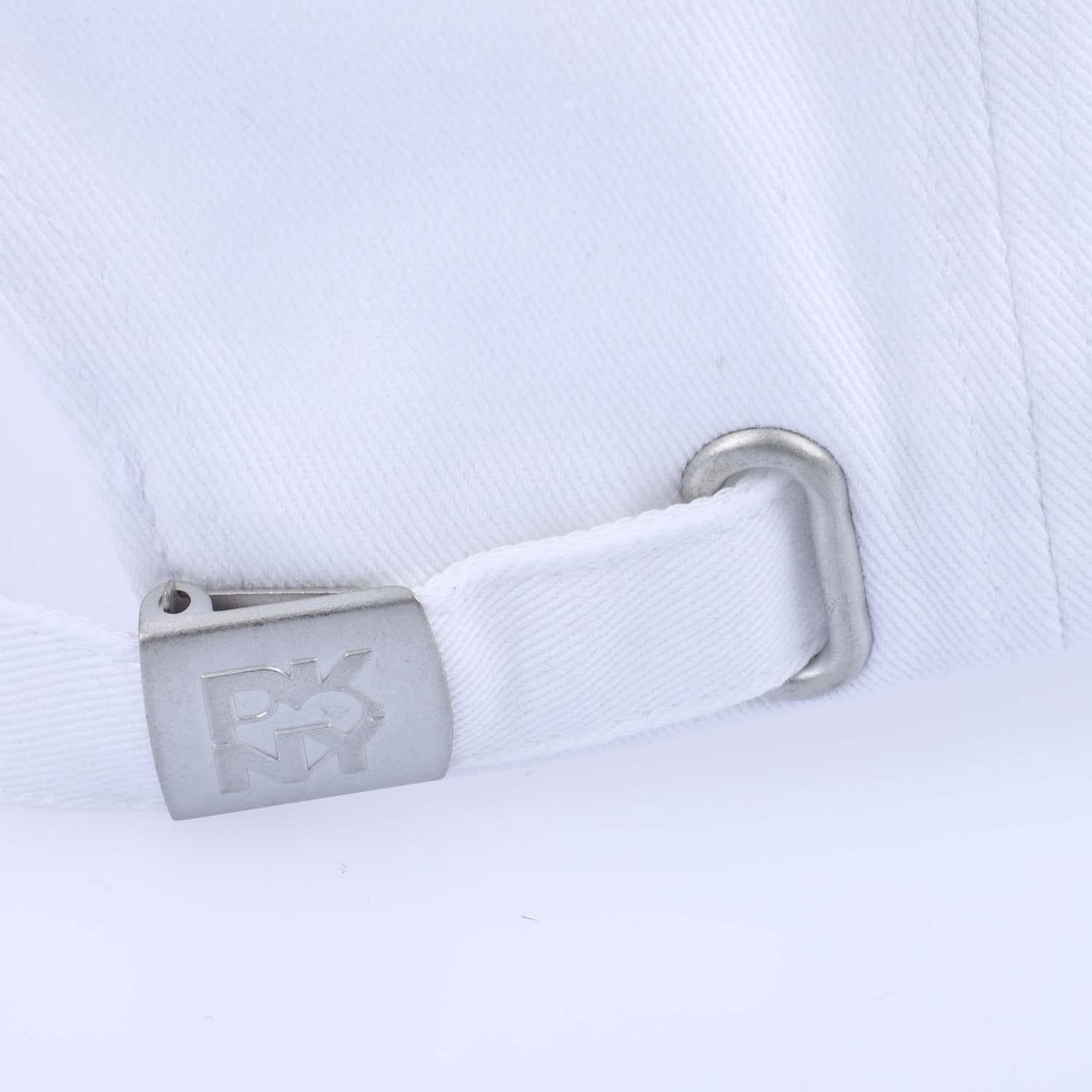 White - Lifestyle - DKNY Logo Baseball Cap