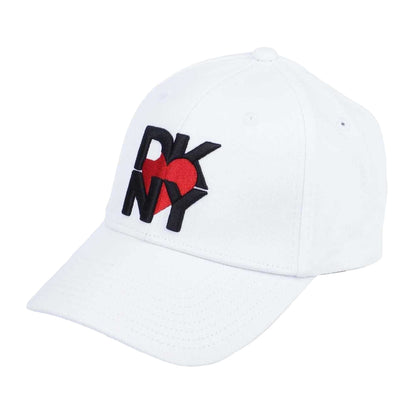 White - Front - DKNY Logo Baseball Cap