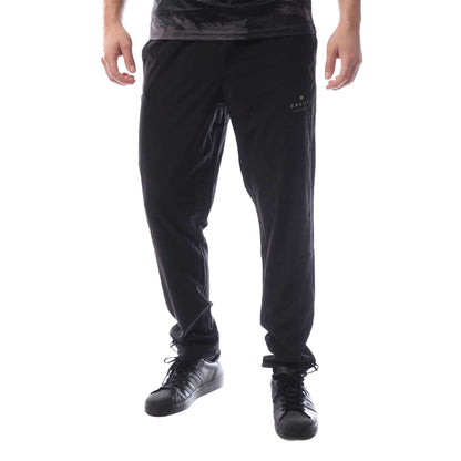 Black - Front - Cruyff Mens Transverse Woven Jogging Bottoms
