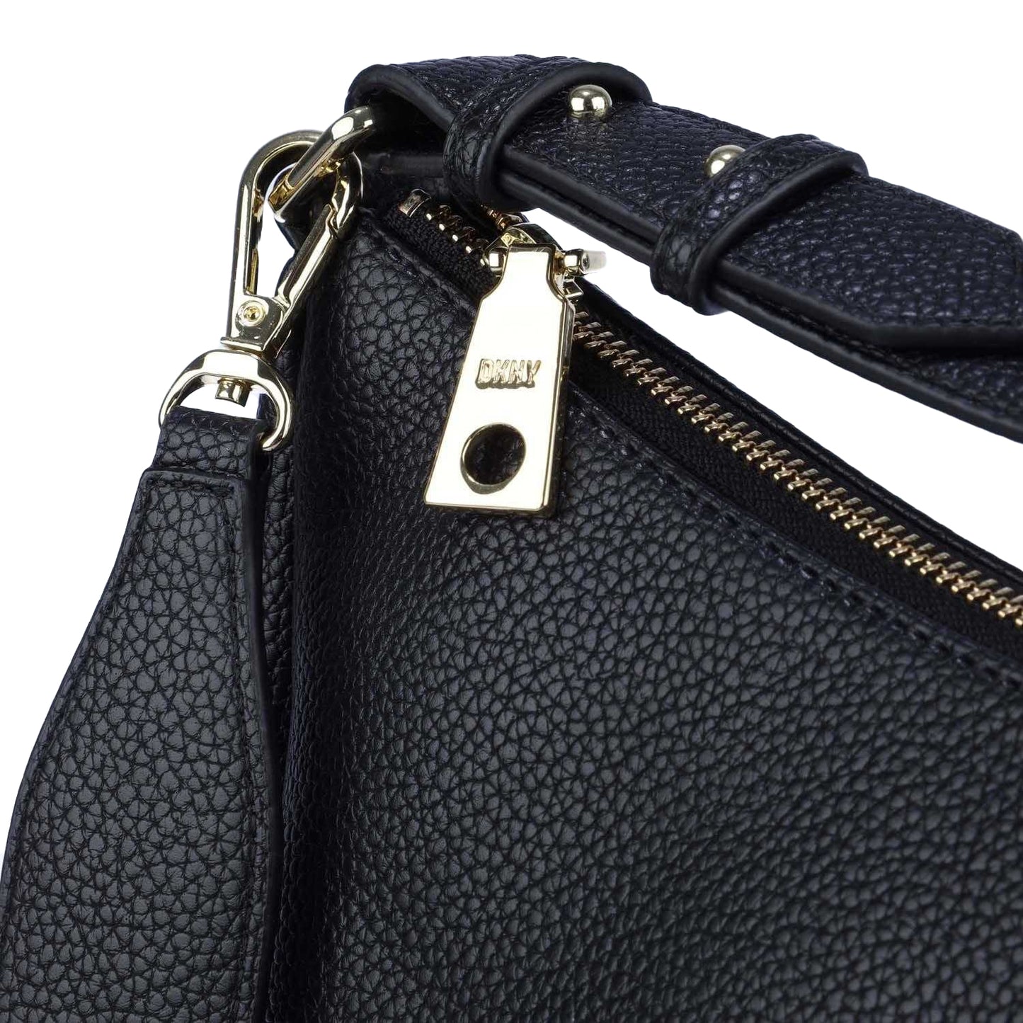 Black-Silver - Pack Shot - DKNY Ara Dz Cross Body Camera Bag