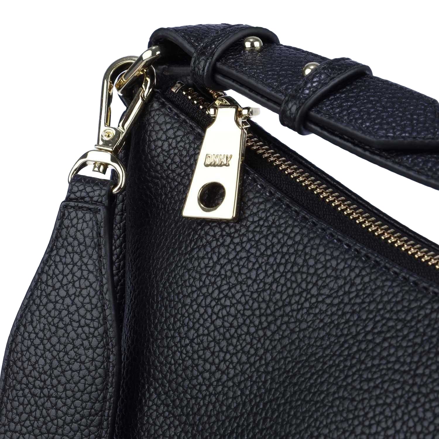 Black-Silver - Pack Shot - DKNY Ara Dz Cross Body Camera Bag