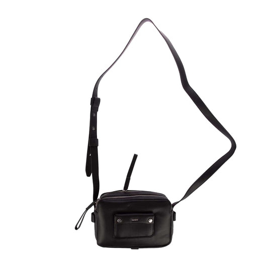 Black-Silver - Front - DKNY Ara Dz Cross Body Camera Bag