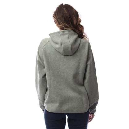 Green - Back - Under Armour Womens-Ladies Unstoppable Fleece Full Zip Hoodie