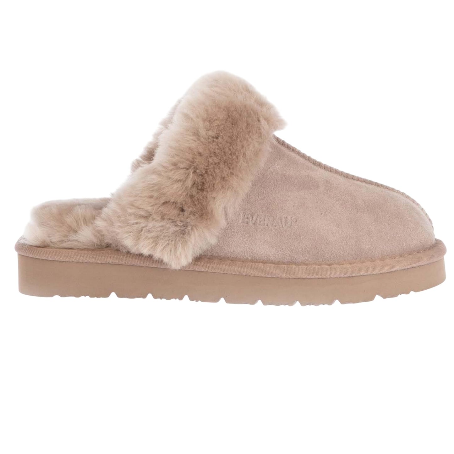 Brown - Lifestyle - EverAu Womens-Ladies Raven Slippers