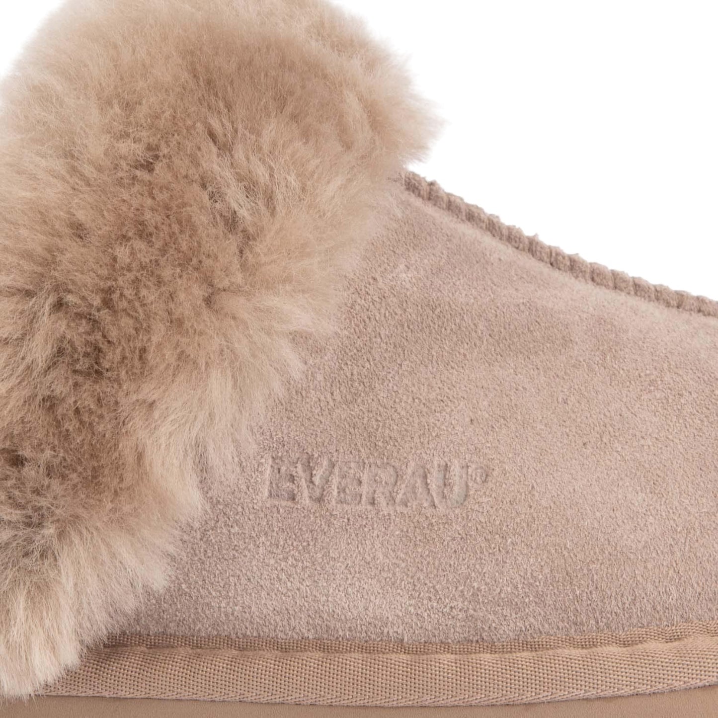 Brown - Pack Shot - EverAu Womens-Ladies Raven Slippers