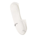 White - Back - Lacoste Unisex Adult Logo Organic Cotton Jersey No-Show Socks