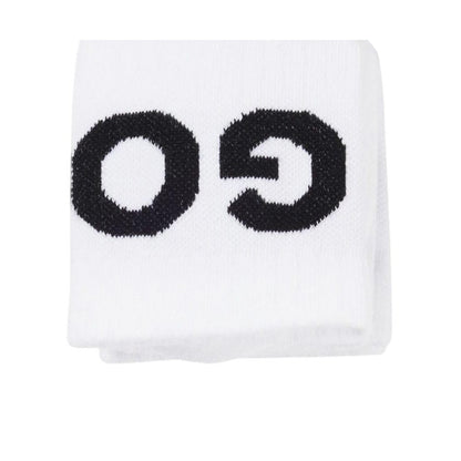White - Lifestyle - Hugo Unisex Adult Iconic Contrast Logo Socks (Pack of 3)