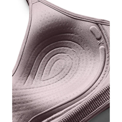 Grey - Side - Under Armour Womens-Ladies Infinity 2.0 Low Support Sports Bra