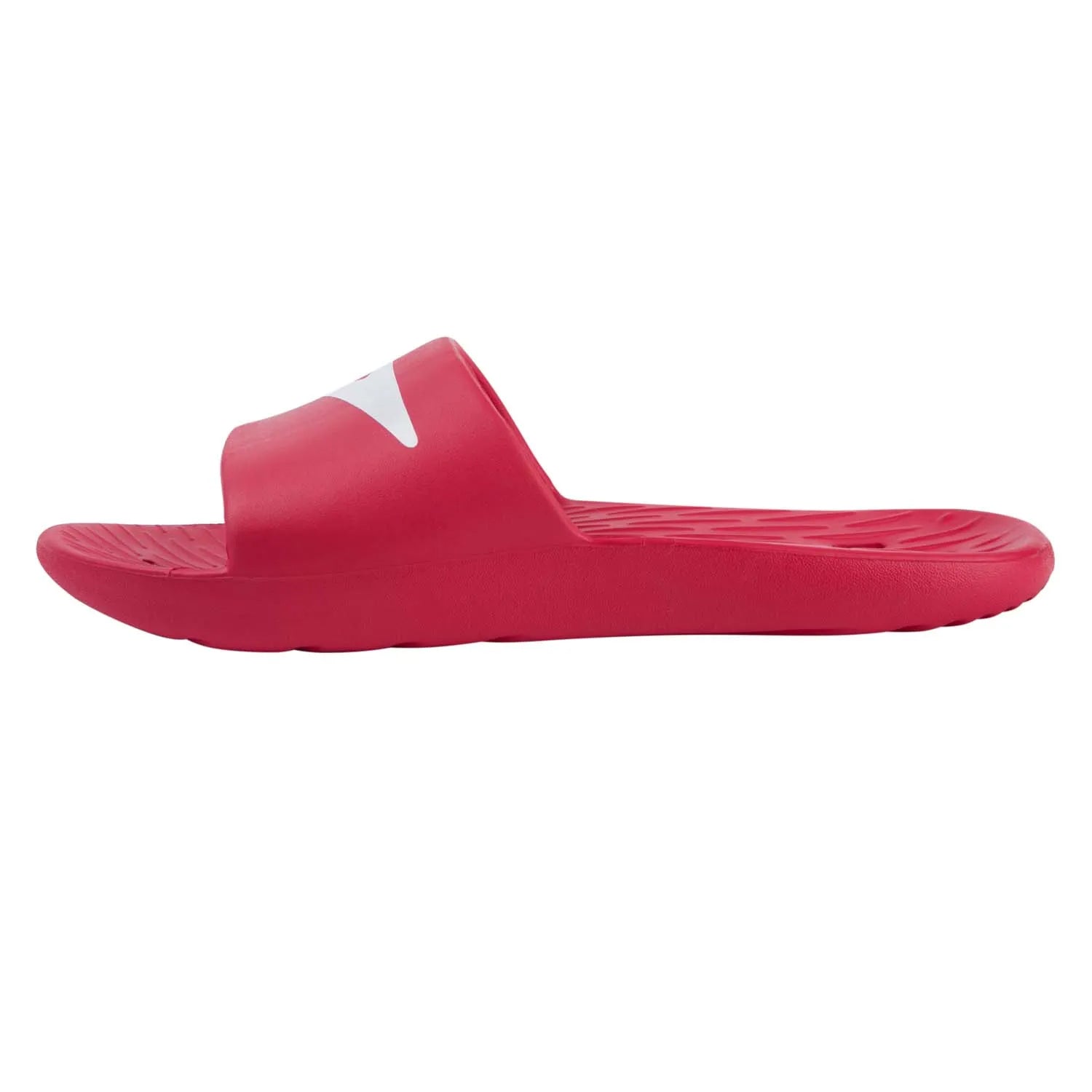 Red - Front - Speedo Mens Sliders