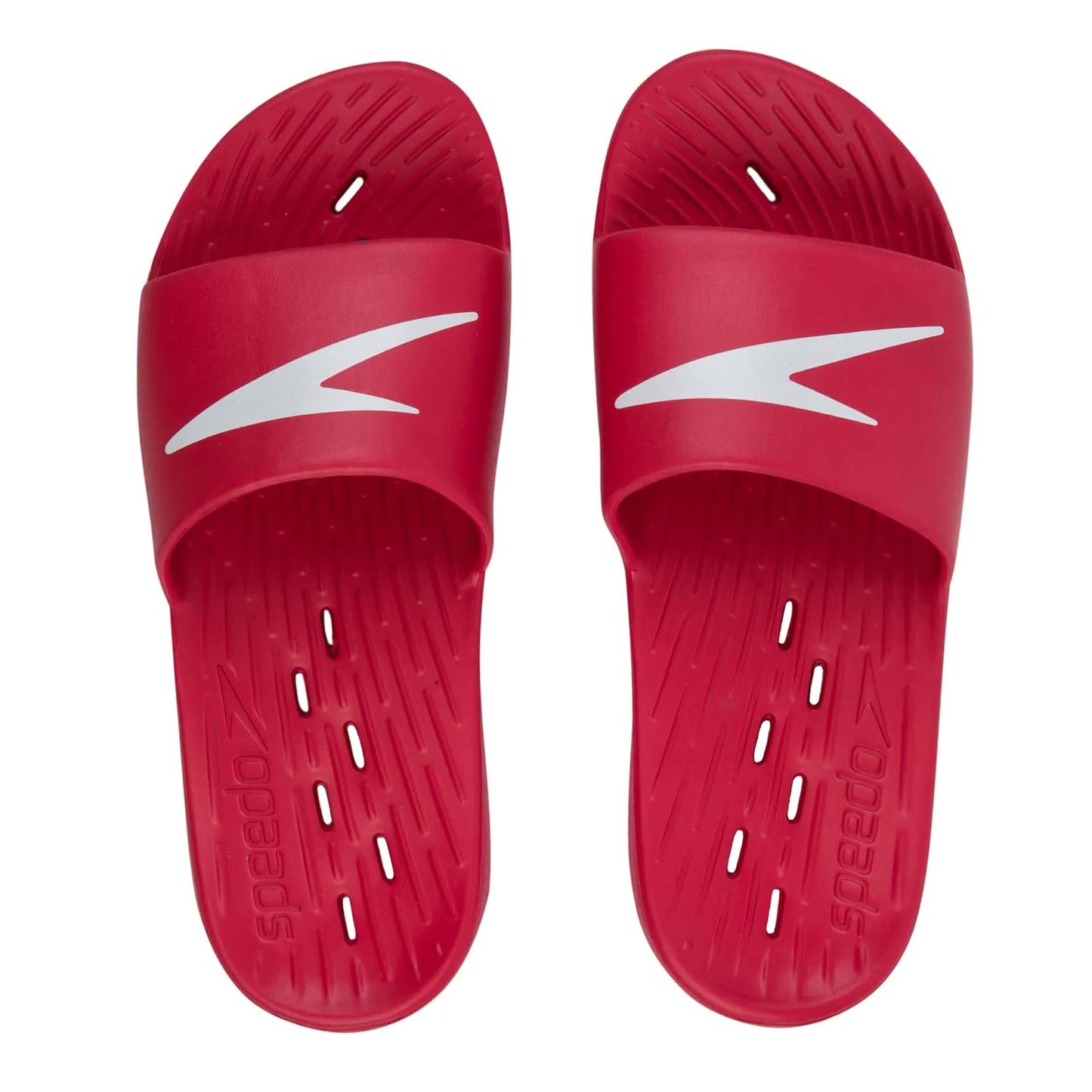 Red - Back - Speedo Mens Sliders