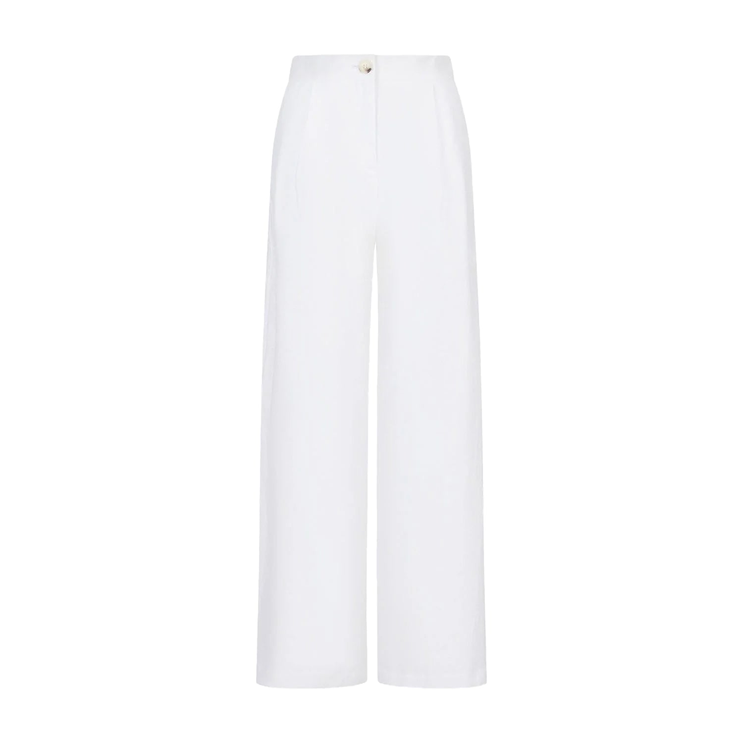 White - Front - Armani Exchange Womens-Ladies Plain Trousers
