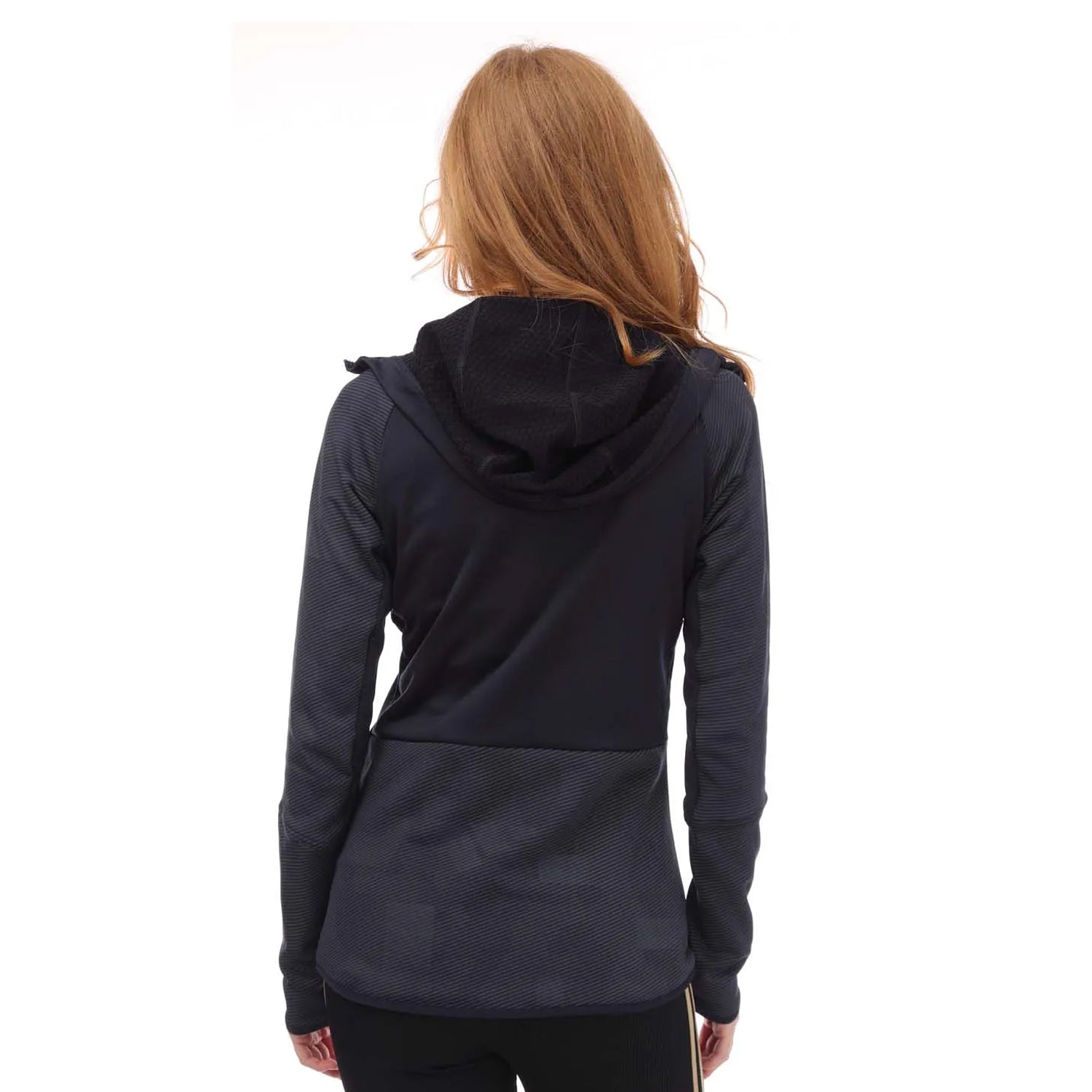 Inkwell - Back - Adidas Womens-Ladies Terrex Tech Fleece Hooded Jacket