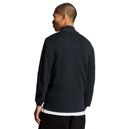 Blue - Lifestyle - Lyle & Scott Mens Milano Knitted Hybrid Jacket