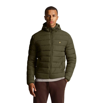 Olive - Lifestyle - Lyle & Scott Mens Lightweight Puffer Jacket