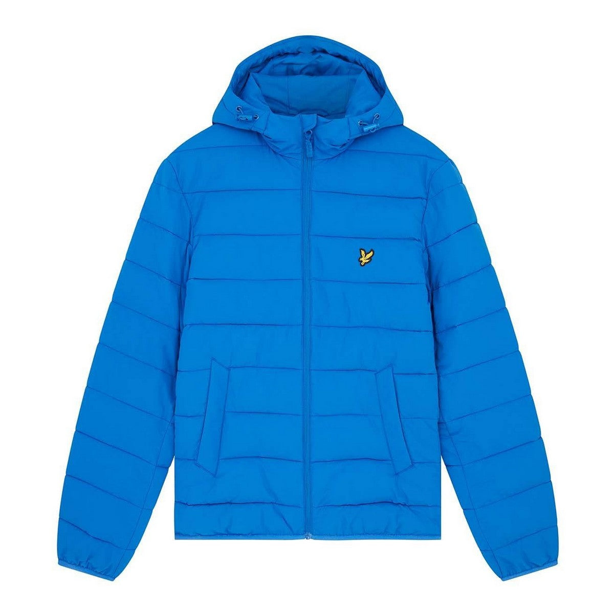 Blue - Front - Lyle & Scott Mens Lightweight Puffer Jacket