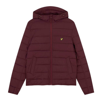 Red - Front - Lyle & Scott Mens Lightweight Puffer Jacket
