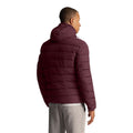Red - Back - Lyle & Scott Mens Lightweight Puffer Jacket