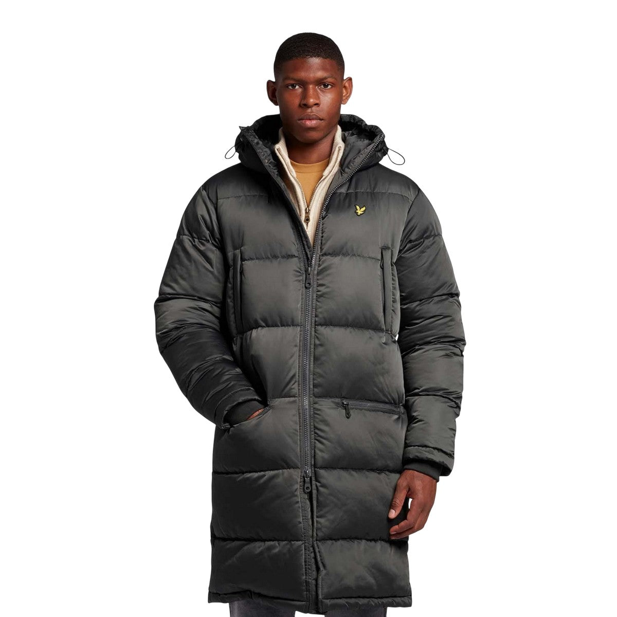 Grey - Lifestyle - Lyle & Scott Mens Lightweight Puffer Jacket