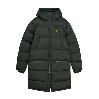 Grey - Front - Lyle & Scott Mens Lightweight Puffer Jacket