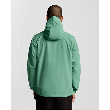Agave Green - Lifestyle - Lyle & Scott Mens Water Resistant Hooded Jacket