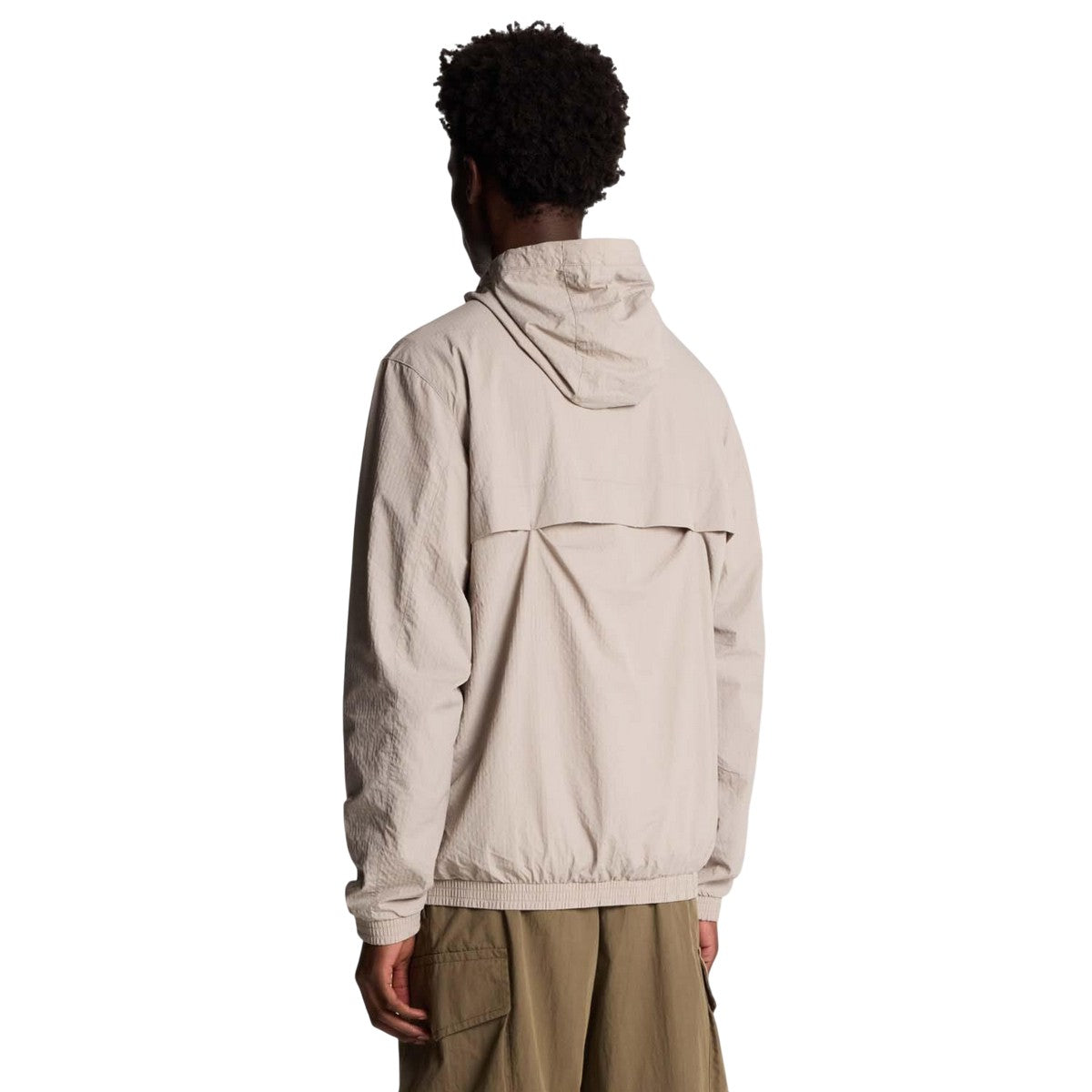 Grey - Pack Shot - Lyle & Scott Mens Ripstop Lightweight Jacket