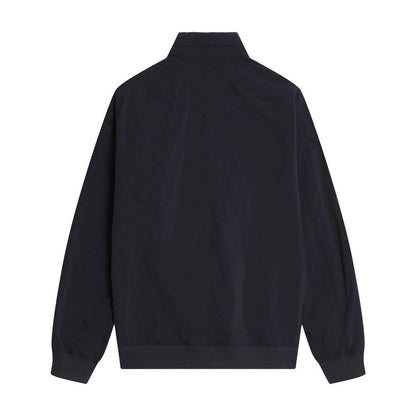 Blue - Back - Lyle & Scott Mens Crinkled Nylon Jacket