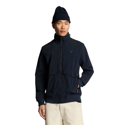 Blue - Lifestyle - Lyle & Scott Mens Crinkled Nylon Jacket