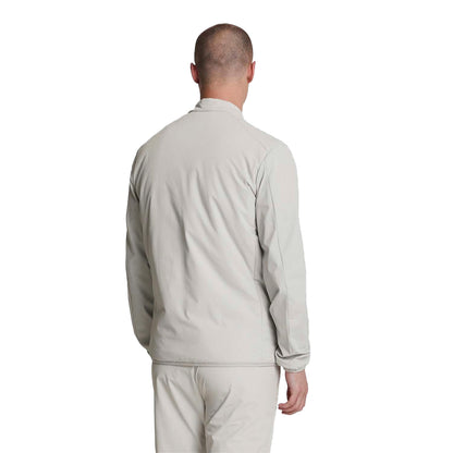 Blue - Back - Lyle & Scott Mens Double Baffle Hybrid Sports Jacket