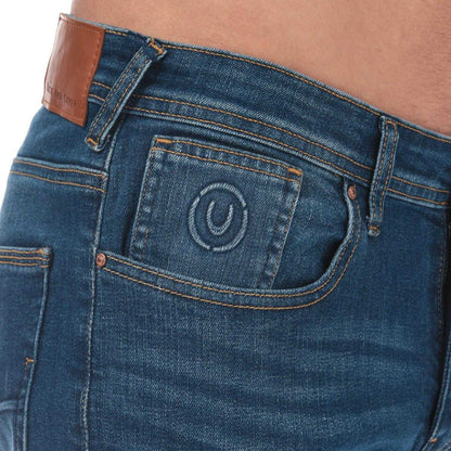 Denim - Pack Shot - Duck and Cover Mens Overburg Tapered Jeans