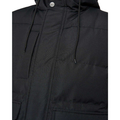 Black - Lifestyle - Crosshatch Mens Milwaka Faux Fur Lined Jacket