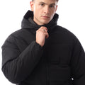 Black - Back - Jack And Jones Mens Brady Hooded Jacket