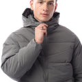 Grey - Back - Jack And Jones Mens Brady Hooded Jacket