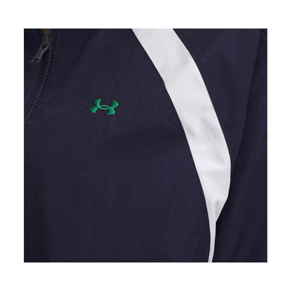 Blue-Green-White - Lifestyle - Under Armour Womens-Ladies Icon Crinkle Jacket