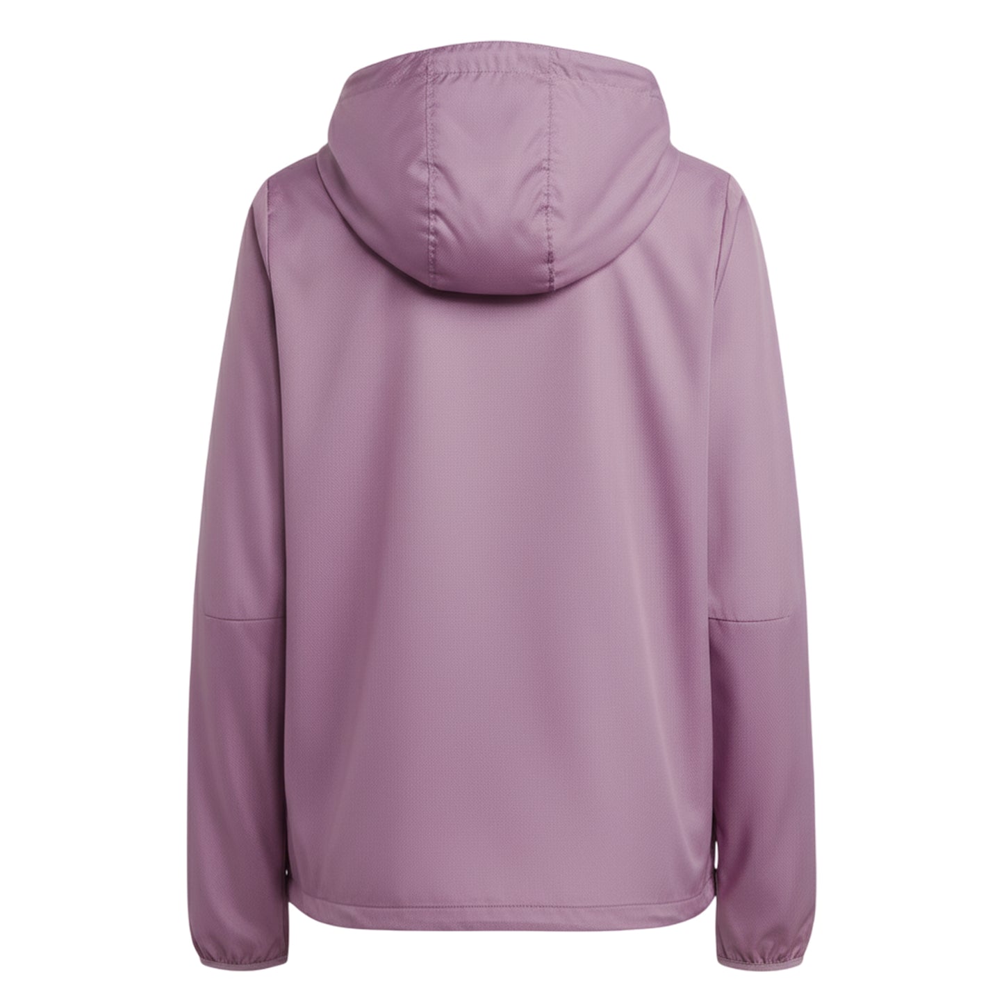 Pink - Back - Adidas Womens-Ladies Own The Run Windstopper Hooded Running Jacket