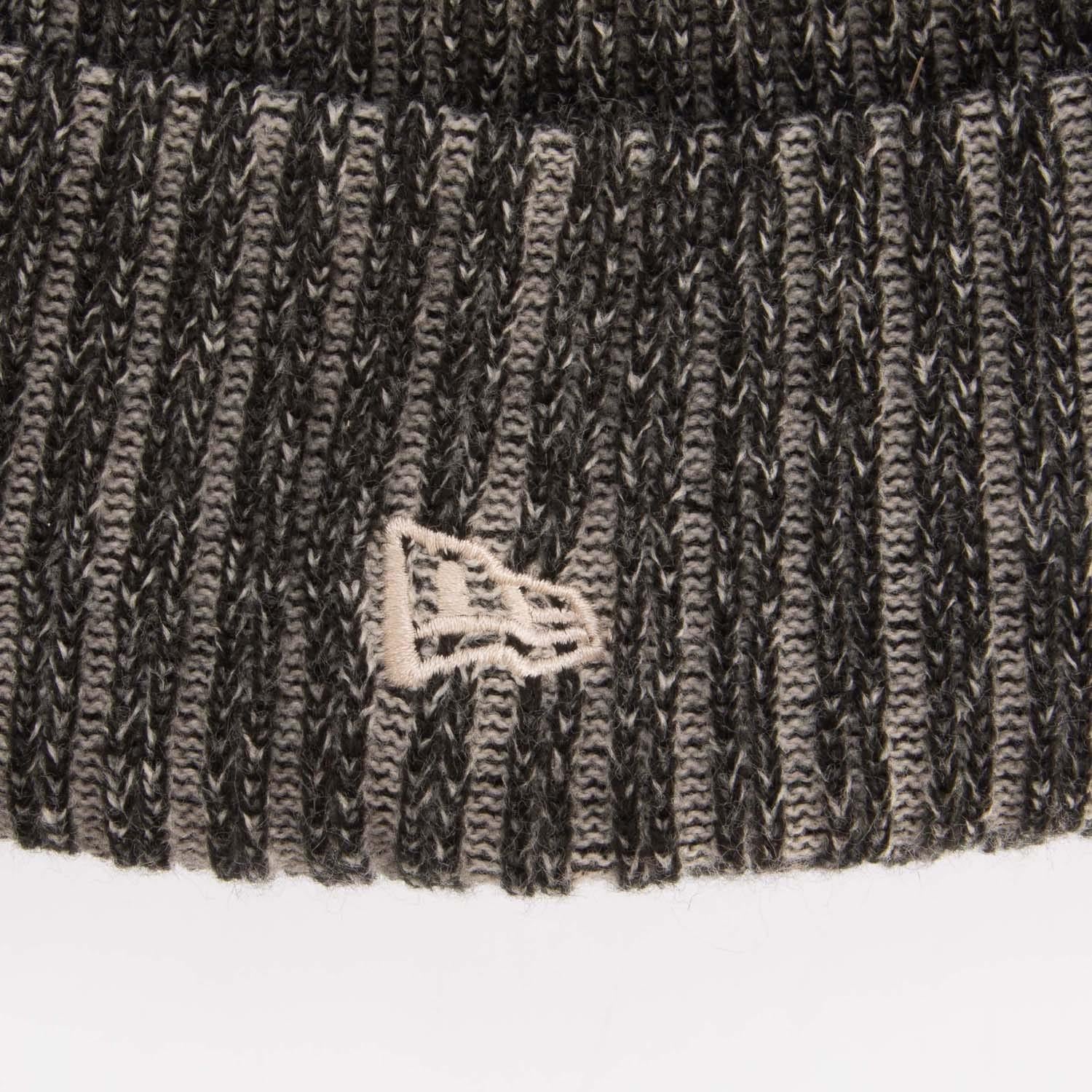 Black - Side - New Era NFL Carolina Panthers Knitted Beanie