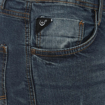 Stone - Side - Duck and Cover Mens Tranfold Slim Jeans