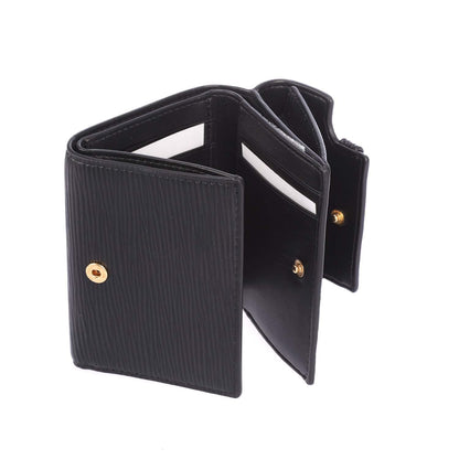 Black - Lifestyle - DKNY Avril Faux Leather Tri-Fold Wallet
