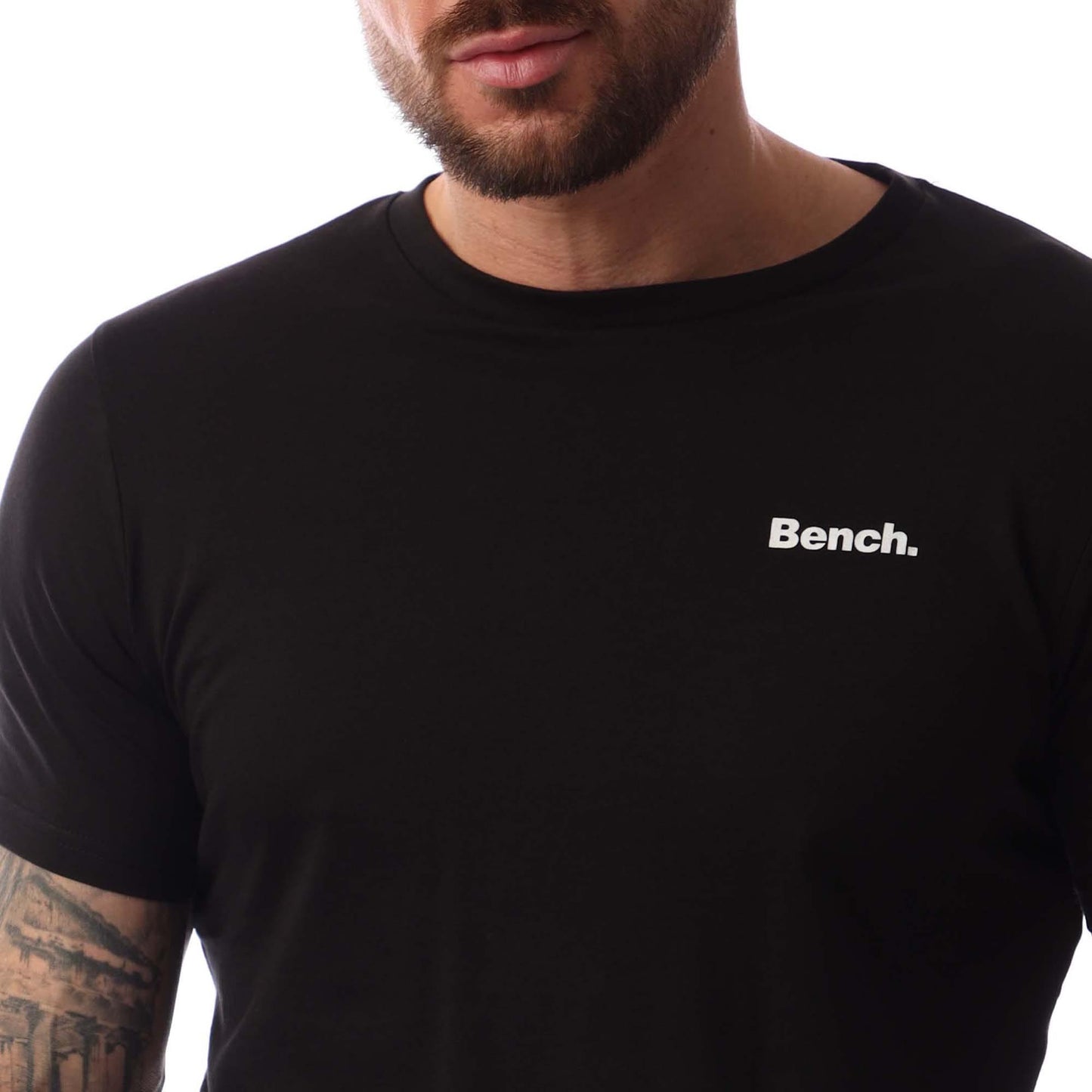 Navy-Grey-Black - Side - Bench Mens Platten T-Shirt (Pack of 3)