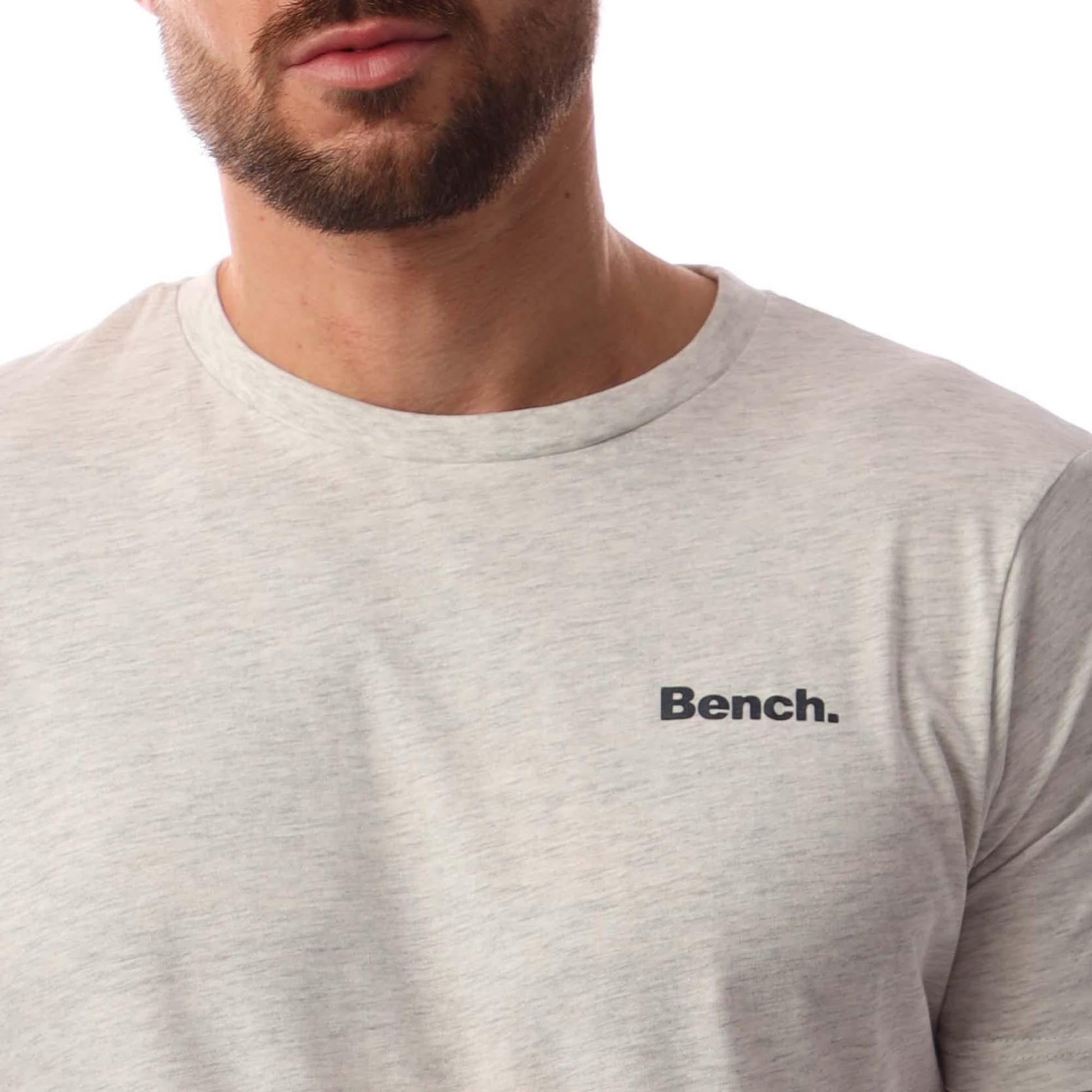 Blue-Cream-Navy - Lifestyle - Bench Mens Bognor T-Shirt (Pack of 3)