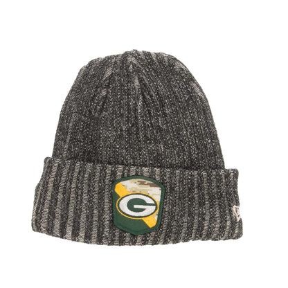 Black - Front - New Era NFL Green Bay Packers Knitted Beanie