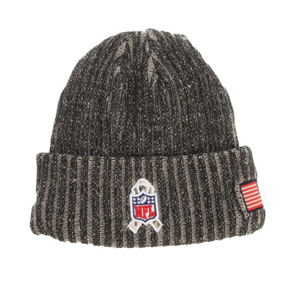Black - Back - New Era NFL Seattle Seahawks Knitted Beanie