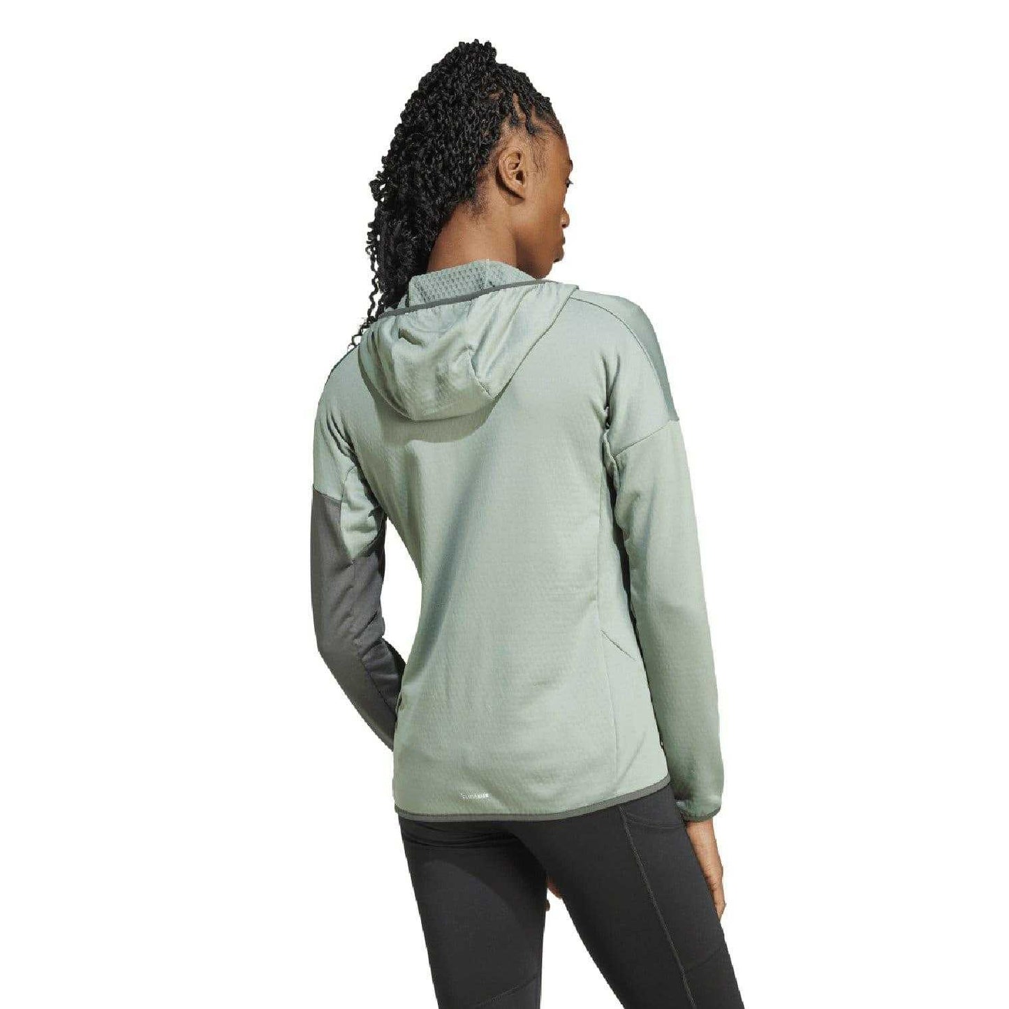 Silver - Back - Adidas Womens-Ladies Terrex Xperior Climawarm Lightweight Jacket