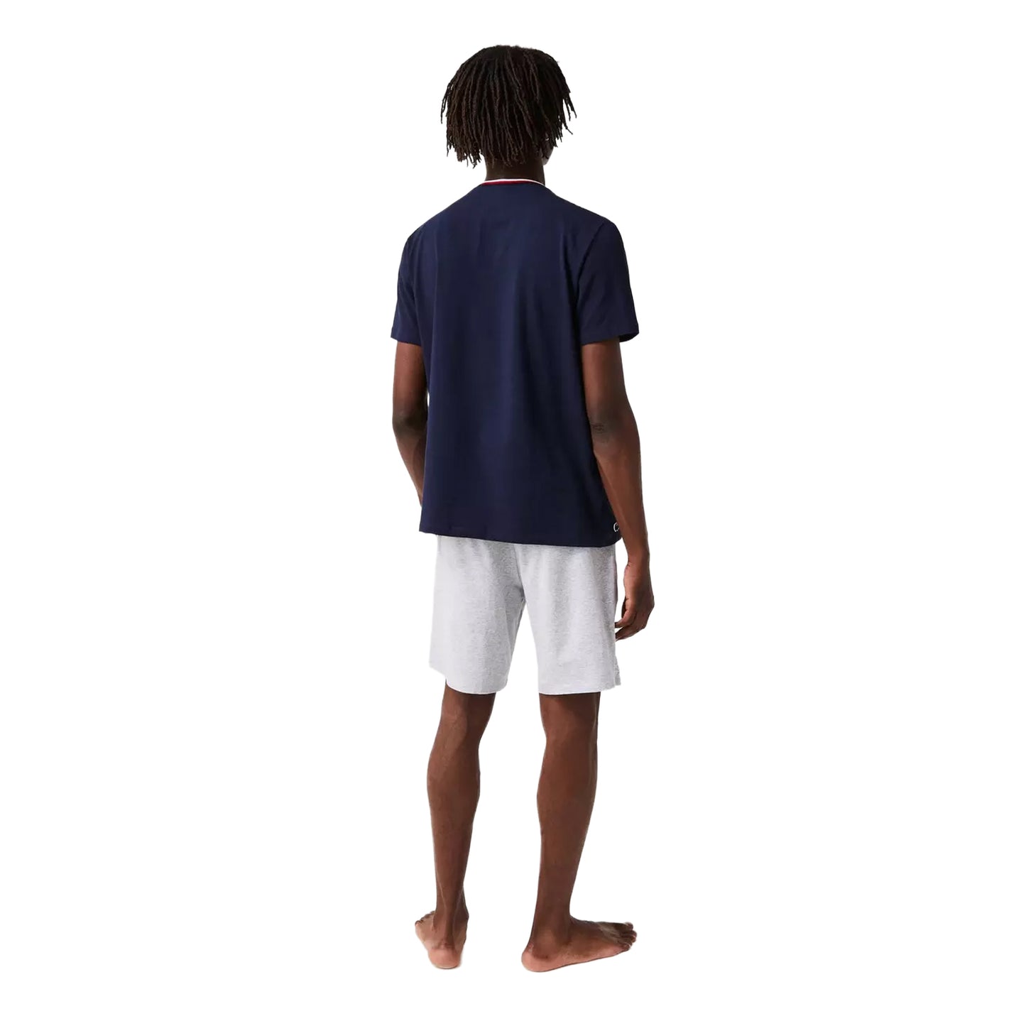 Blue - Back - Lacoste Unisex Adult Pyjama Top