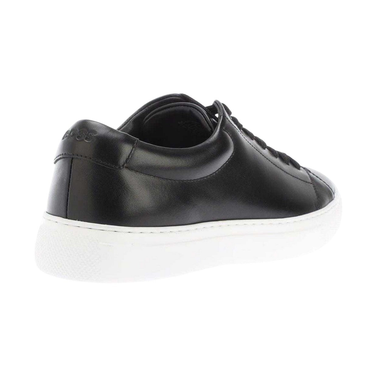 Black - Pack Shot - Boss Mens Enlight Leather Trainers