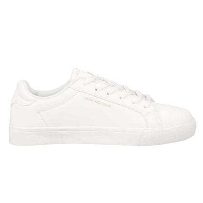 White - Lifestyle - Duck and Cover Mens Claspar Trainers