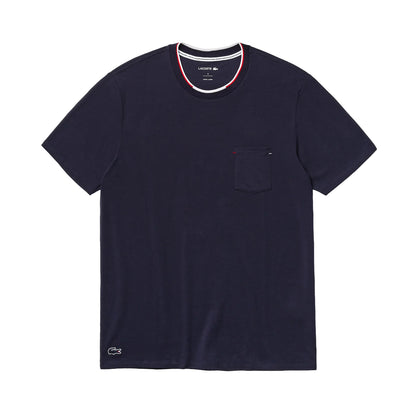 Blue - Front - Lacoste Unisex Adult Pyjama Top