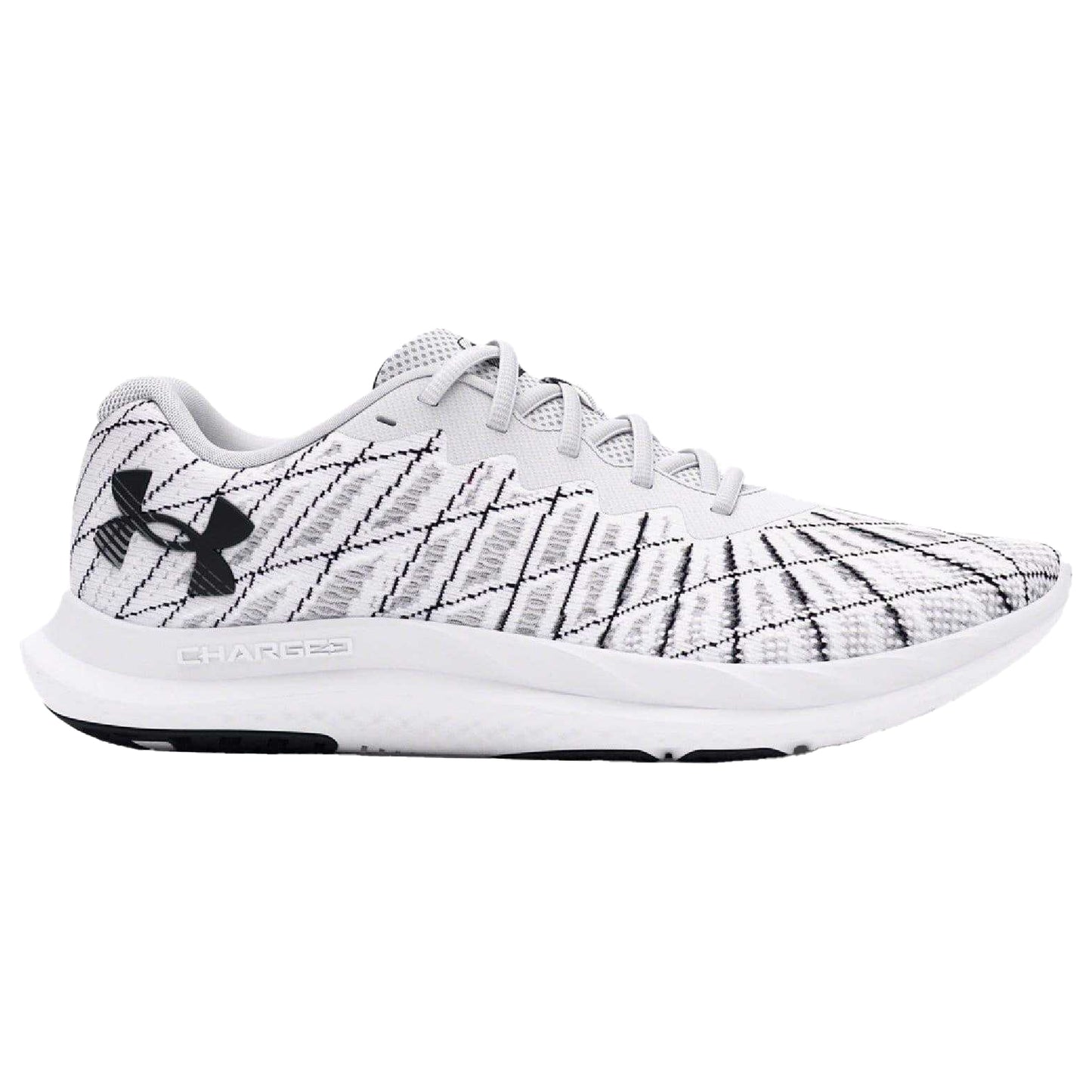 White - Front - Under Armour Mens Charged Breeze 2 Running Shoes