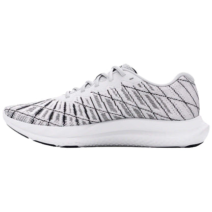 White - Back - Under Armour Mens Charged Breeze 2 Running Shoes